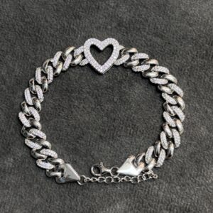 Heartline Spark 925 Silver Bracelet
